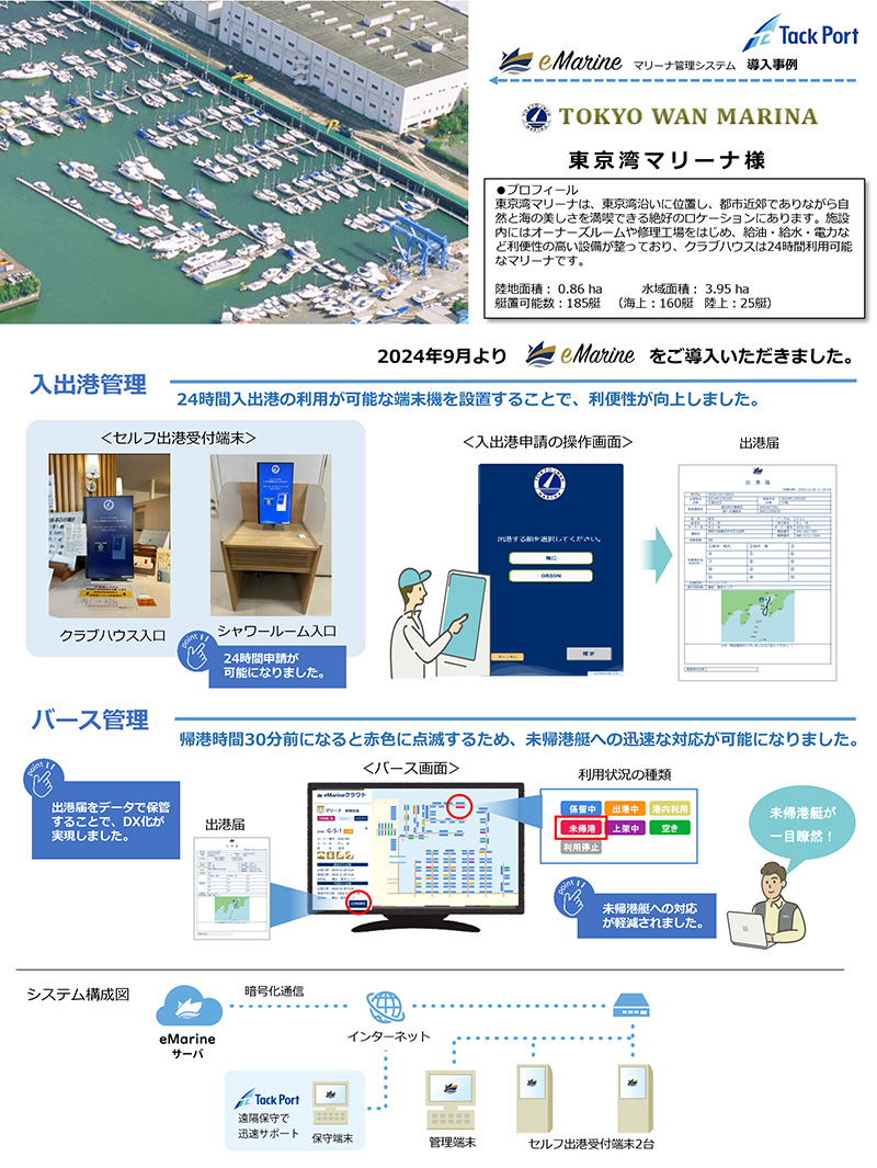 eMarine東京湾マリーナ事例